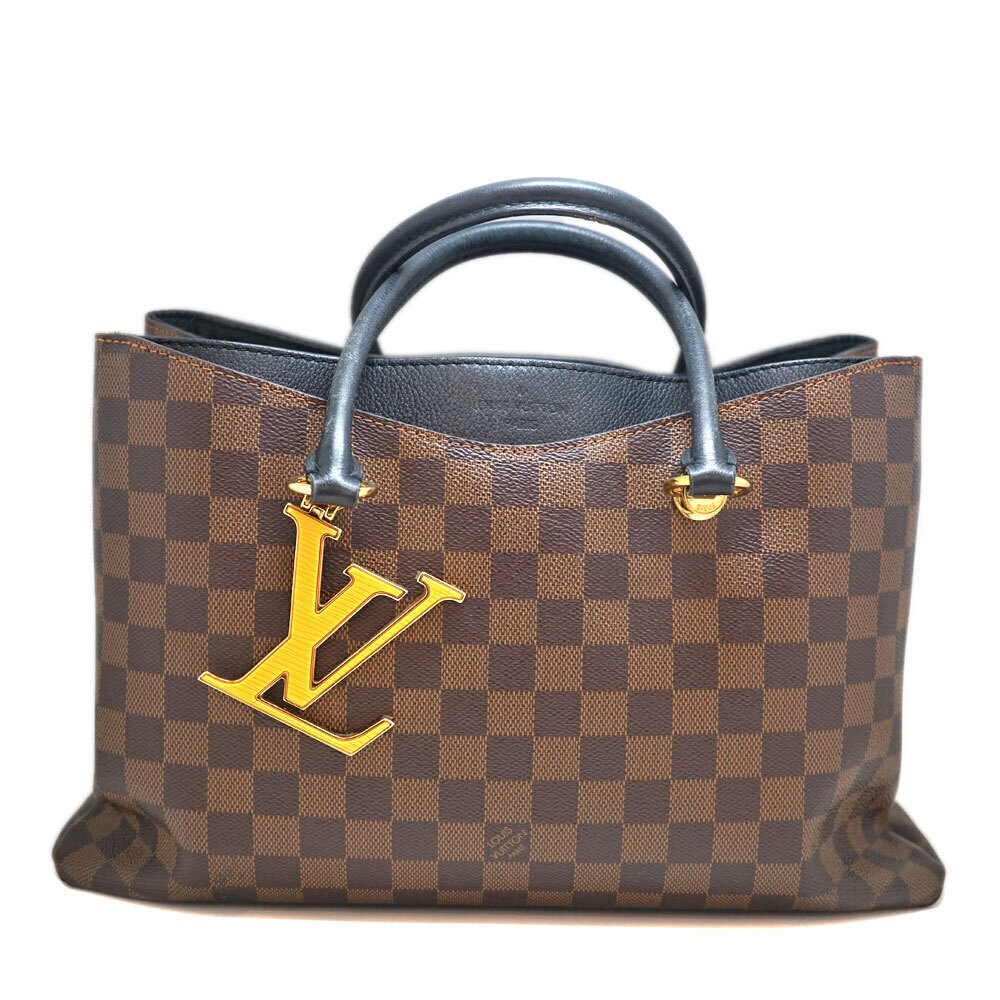 Louis Vuitton LV Riverside Ebene Brown Handbag Shoulder Bag